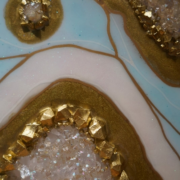 Wall Art - Geode(Resin) - Comment to custom order - Picture 7 of 11